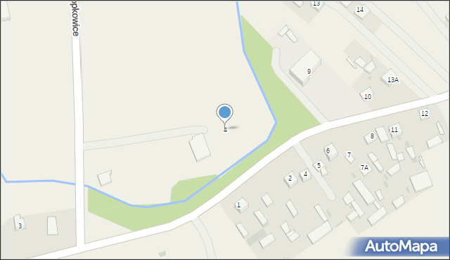 Popkowice, Popkowice, 4, mapa Popkowice