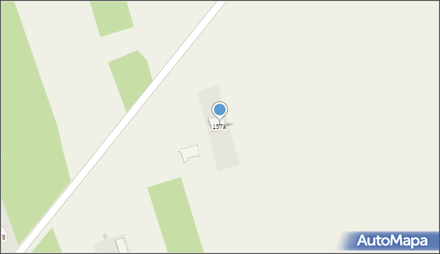 Popów, Popów, 157a, mapa Popów