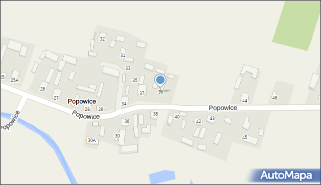 Popowice, Popowice, 39, mapa Popowice