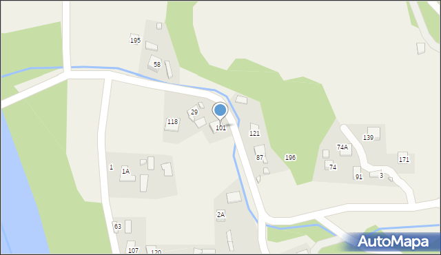 Popowice, Popowice, 101, mapa Popowice