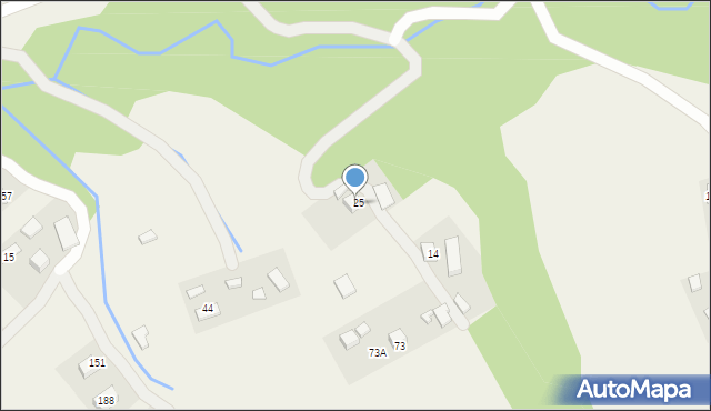 Popowice, Popowice, 25a, mapa Popowice