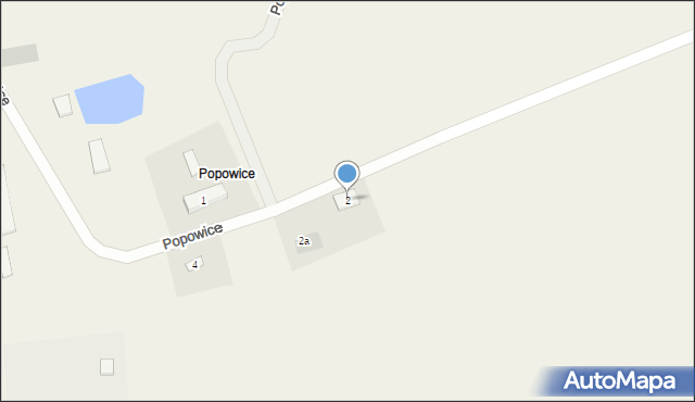 Popowice, Popowice, 3, mapa Popowice