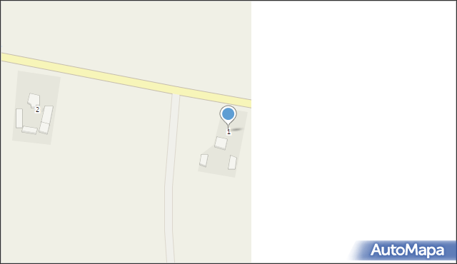 Popówko, Popówko, 1, mapa Popówko