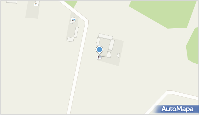 Popowlany, Popowlany, 34, mapa Popowlany