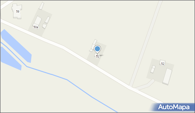 Poradzew, Poradzew, 51, mapa Poradzew