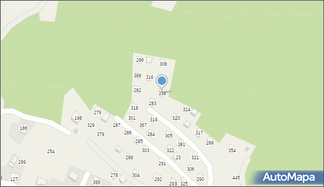 Poręba, Poręba, 338, mapa Poręba