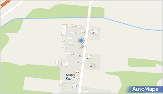 Poręba-Kocęby, Poręba-Kocęby, 12, mapa Poręba-Kocęby