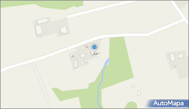 Poręba Radlna, Poręba Radlna, 22A, mapa Poręba Radlna