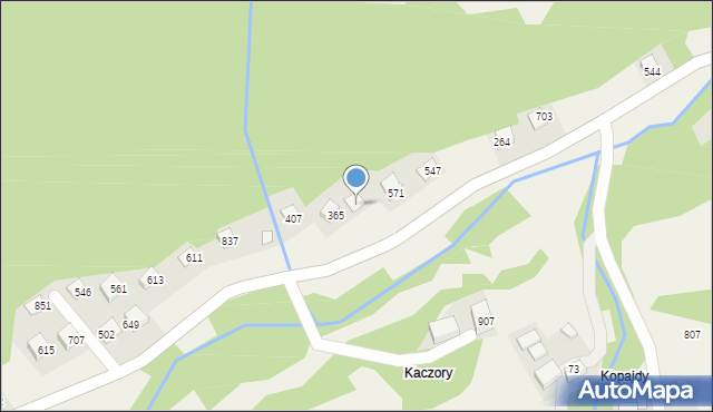 Poręba Wielka, Poręba Wielka, 376, mapa Poręba Wielka