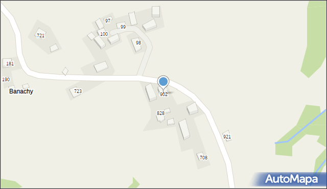 Poręba Wielka, Poręba Wielka, 902, mapa Poręba Wielka