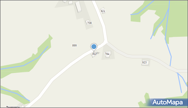 Poręba Wielka, Poręba Wielka, 912, mapa Poręba Wielka