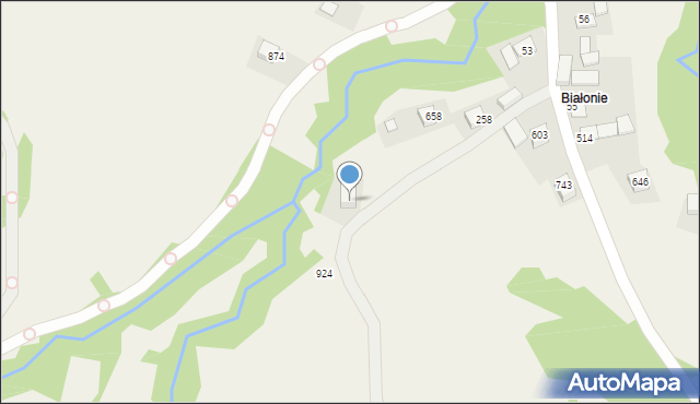 Poręba Wielka, Poręba Wielka, 932, mapa Poręba Wielka