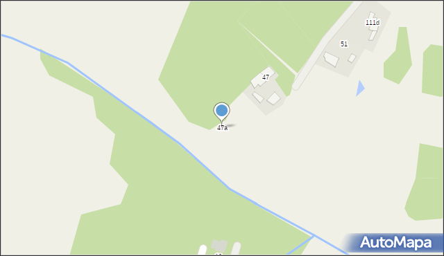 Poręby, Poręby, 47a, mapa Poręby