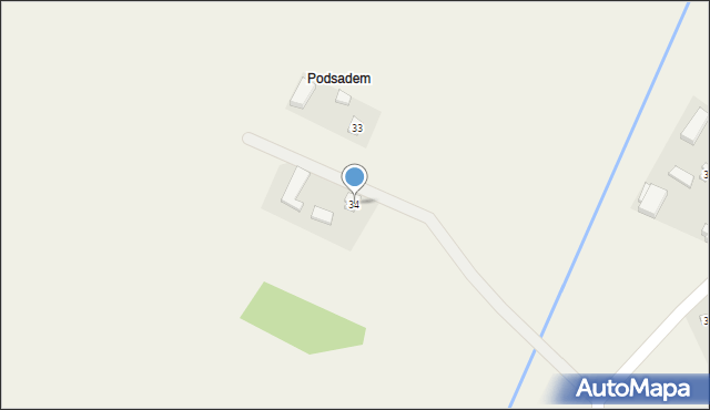 Poręby, Poręby, 34, mapa Poręby