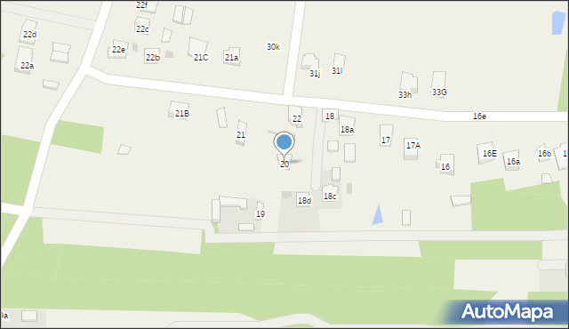 Poręby, Poręby, 20, mapa Poręby