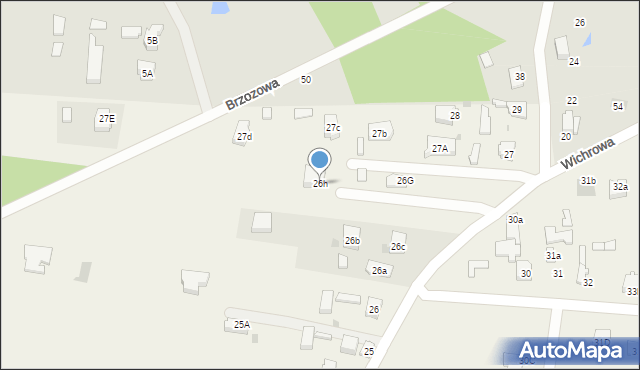 Poręby, Poręby, 26h, mapa Poręby