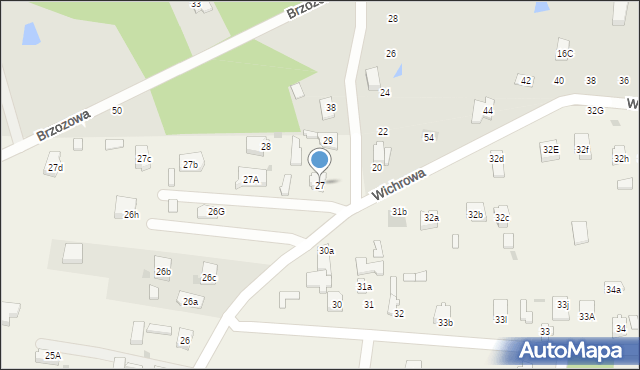 Poręby, Poręby, 27, mapa Poręby