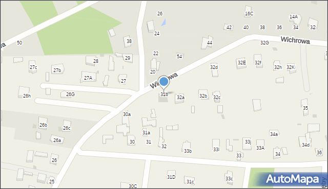 Poręby, Poręby, 31b, mapa Poręby