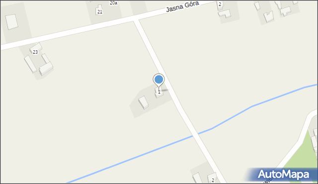 Poręby, Poręby, 1, mapa Poręby