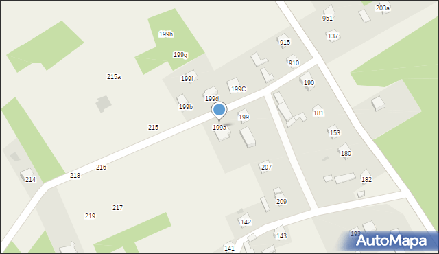 Poręby Furmańskie, Poręby Furmańskie, 199a, mapa Poręby Furmańskie