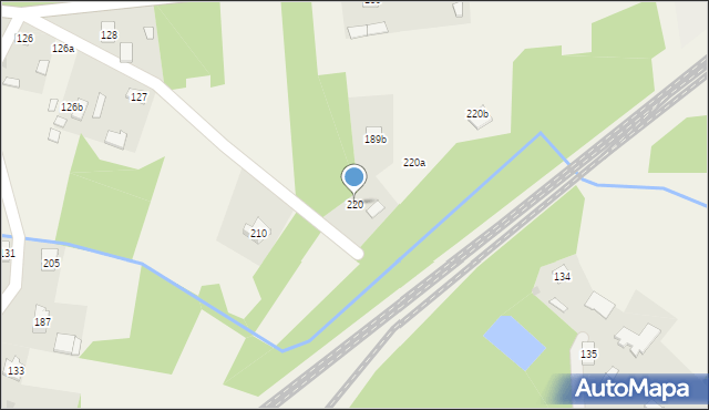 Poręby Furmańskie, Poręby Furmańskie, 220, mapa Poręby Furmańskie