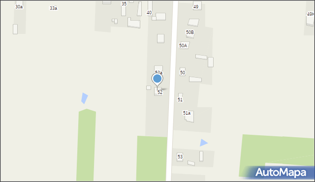 Poręby Nowe, Poręby Nowe, 52b, mapa Poręby Nowe