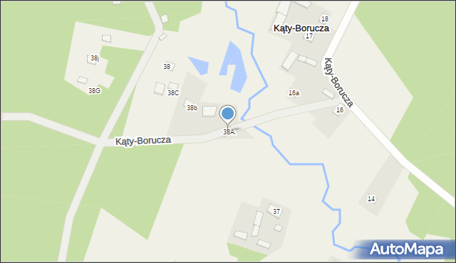 Poręby Stare, Poręby Stare, 38A, mapa Poręby Stare