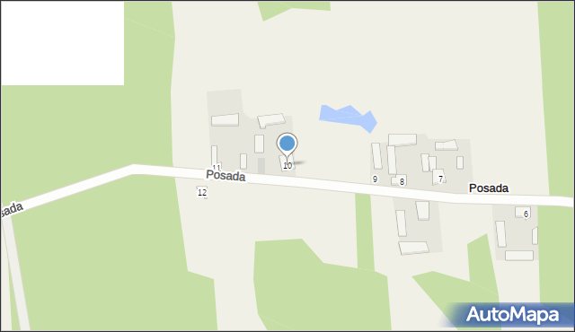 Posada, Posada, 10, mapa Posada