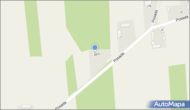 Posada, Posada, 18, mapa Posada