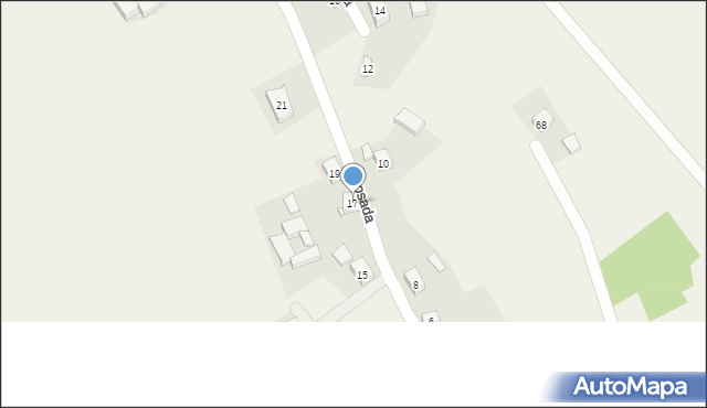 Posada, Posada, 17, mapa Posada