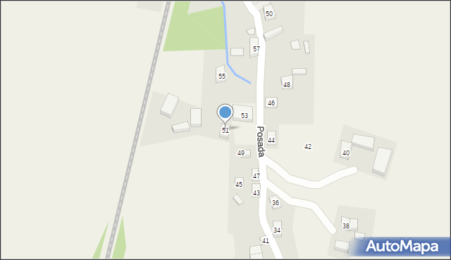 Posada, Posada, 51, mapa Posada