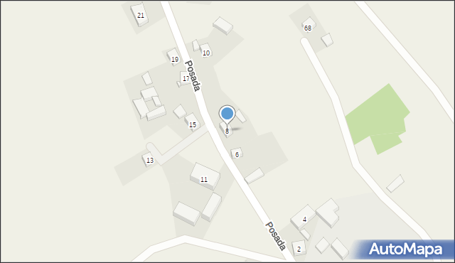 Posada, Posada, 8, mapa Posada