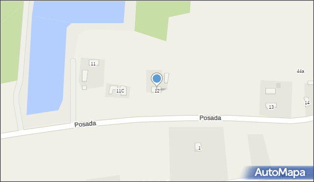 Posada, Posada, 12, mapa Posada