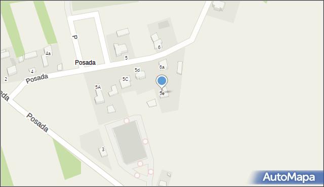 Posada, Posada, 5e, mapa Posada