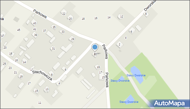 Posada Jaćmierska, Posada Jaćmierska, 80, mapa Posada Jaćmierska