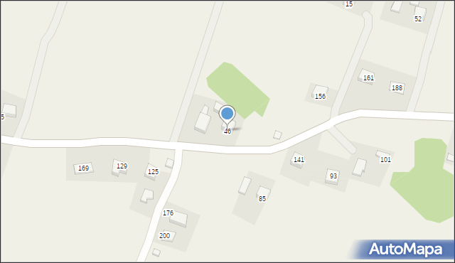 Posadowa Mogilska, Posadowa Mogilska, 46, mapa Posadowa Mogilska