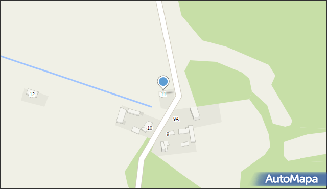 Poschła, Poschła, 11, mapa Poschła