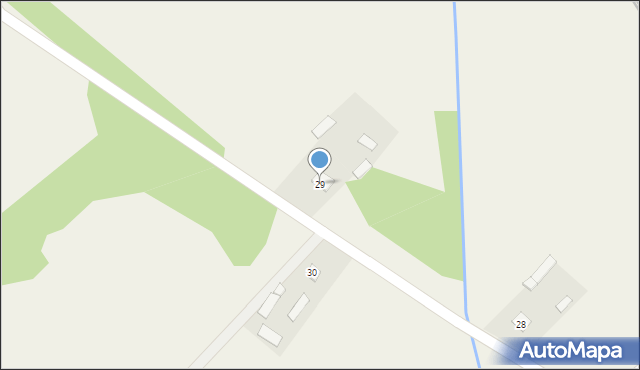 Poścień-Zamion, Poścień-Zamion, 29, mapa Poścień-Zamion