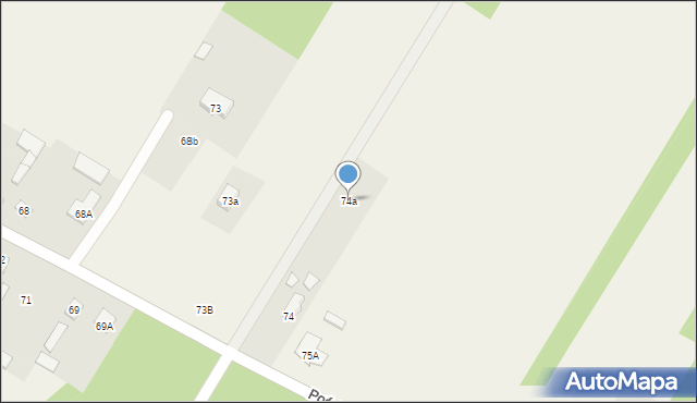 Pościsze, Pościsze, 74a, mapa Pościsze