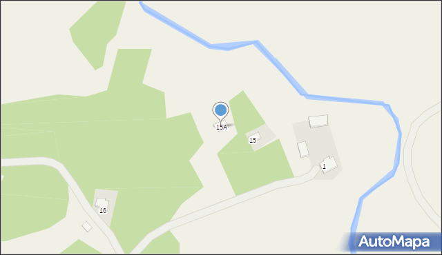 Posejanka, Posejanka, 15A, mapa Posejanka