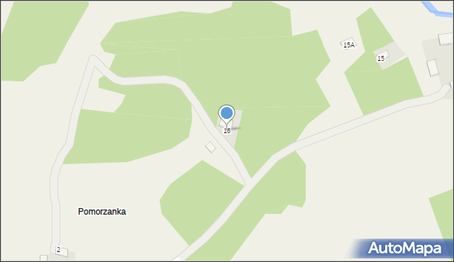 Posejanka, Posejanka, 16, mapa Posejanka