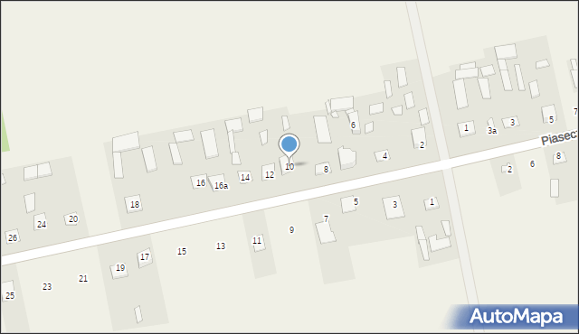 Posiadały, Posiadały, 10, mapa Posiadały