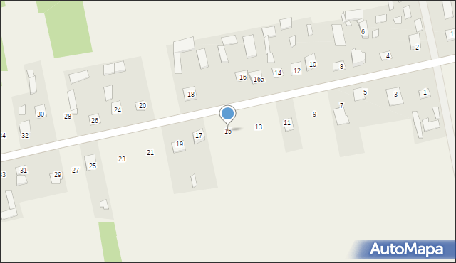 Posiadały, Posiadały, 15, mapa Posiadały