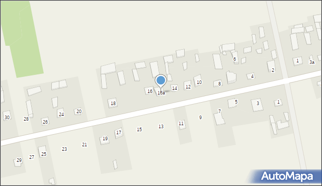 Posiadały, Posiadały, 16a, mapa Posiadały