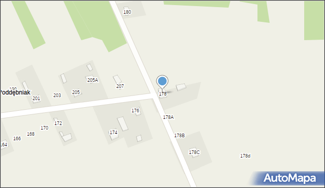 Posiadały, Posiadały, 178, mapa Posiadały