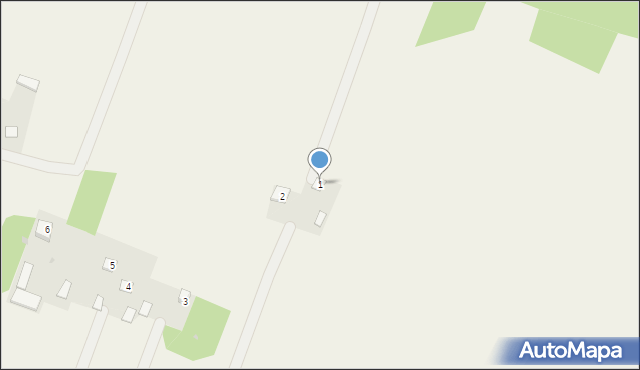 Posiołek, Posiołek, 1, mapa Posiołek