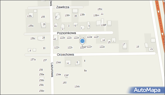 Poskwitów, Poskwitów, 122m, mapa Poskwitów