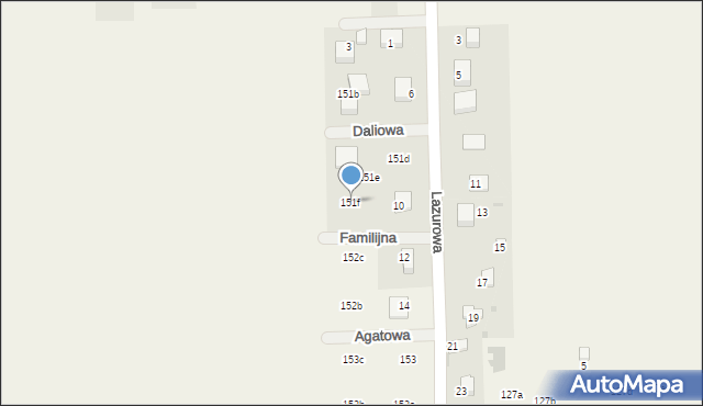 Poskwitów, Poskwitów, 151f, mapa Poskwitów