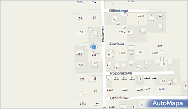 Poskwitów, Poskwitów, 155, mapa Poskwitów