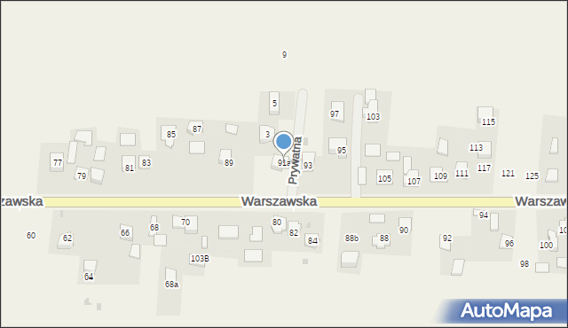 Poskwitów, Poskwitów, 91a, mapa Poskwitów